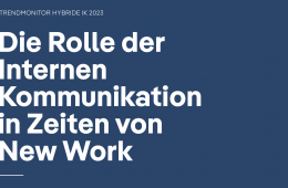 Die Rolle der Internen Kommunikation in Zeiten von New Work